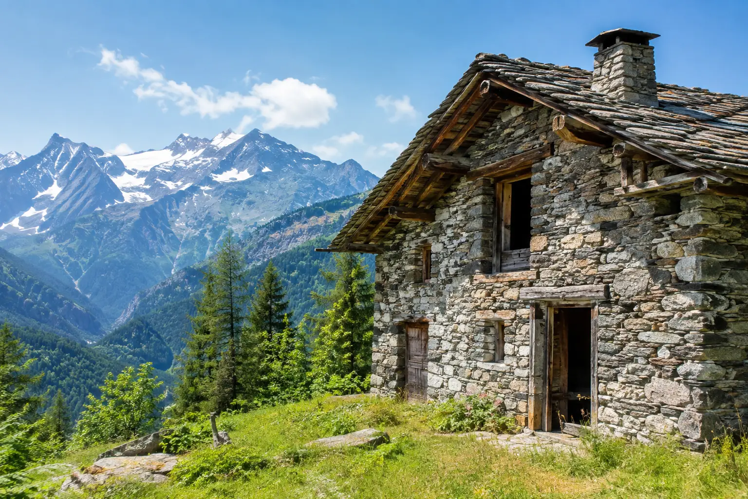 Rustico da ristrutturare in Valle d’Aosta